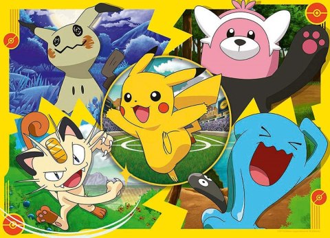 Puzzle 4x100 elementów Pokemon zestaw Ravensburger Polska Puzzle 4x100 elementów Pokemon zestaw Ravensburger Polska