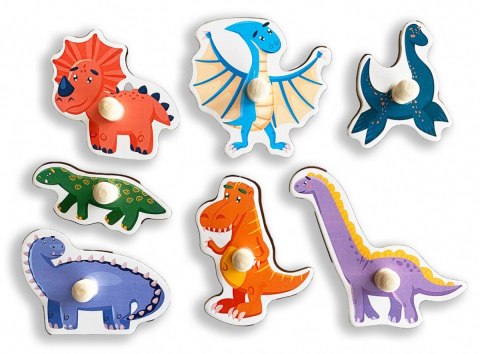 Układanka Dinozaury Smily Play Układanka Dinozaury Smily Play
