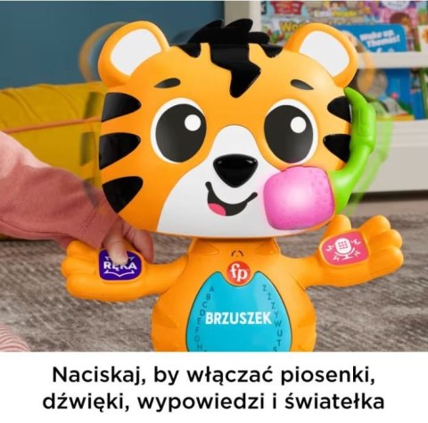 Zabawka edukacyjna Link Squad Tygrysek taniec i nauka Fisher Price Zabawka edukacyjna Link Squad Tygrysek taniec i nauka Fisher Price