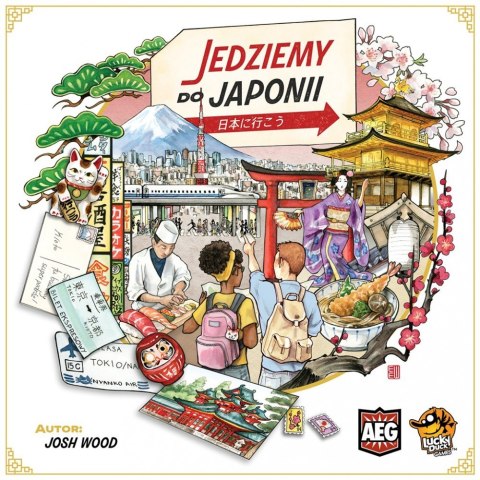 Gra Jedziemy do Japonii Lucky Duck Games Gra Jedziemy do Japonii Lucky Duck Games