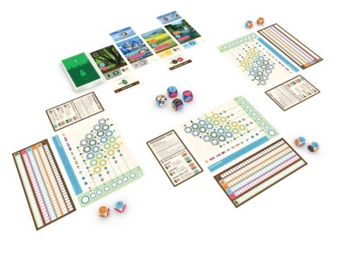 Gra Kaskadia: Rzeki Lucky Duck Games Gra Kaskadia: Rzeki Lucky Duck Games