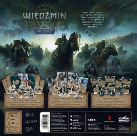 Gra Wiedźmin: Stary Świat - Dziki Gon Rebel Gra Wiedźmin: Stary Świat - Dziki Gon Rebel