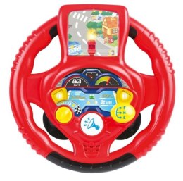 Kierownica czerwona Mistrz Kierownicy Winfun Smily Play