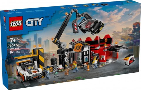 Klocki City 60472 Złomowisko z samochodami LEGO Klocki City 60472 Złomowisko z samochodami LEGO