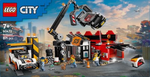Klocki City 60472 Złomowisko z samochodami LEGO Klocki City 60472 Złomowisko z samochodami LEGO