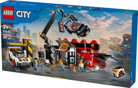 Klocki City 60472 Złomowisko z samochodami LEGO Klocki City 60472 Złomowisko z samochodami LEGO