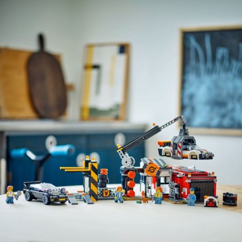 Klocki City 60472 Złomowisko z samochodami LEGO Klocki City 60472 Złomowisko z samochodami LEGO