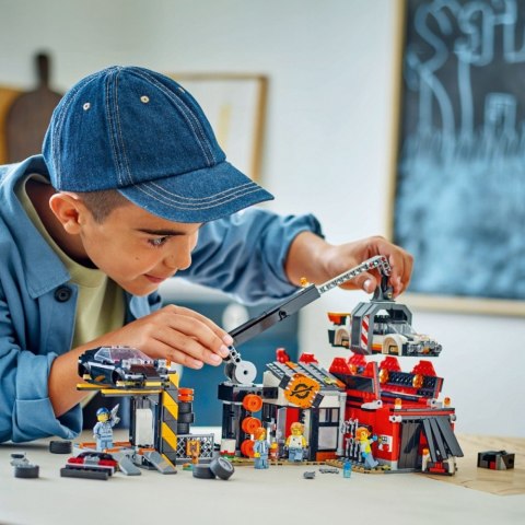 Klocki City 60472 Złomowisko z samochodami LEGO Klocki City 60472 Złomowisko z samochodami LEGO