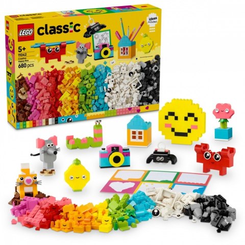 Klocki Classic 11042 Kreatywna skrzynka szczęścia LEGO Klocki Classic 11042 Kreatywna skrzynka szczęścia LEGO
