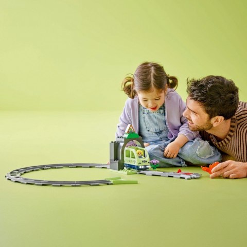 Klocki DUPLO 10425 Tunel i tory kolejowe - zestaw rozszerzający LEGO Klocki DUPLO 10425 Tunel i tory kolejowe - zestaw rozszerzający LEGO