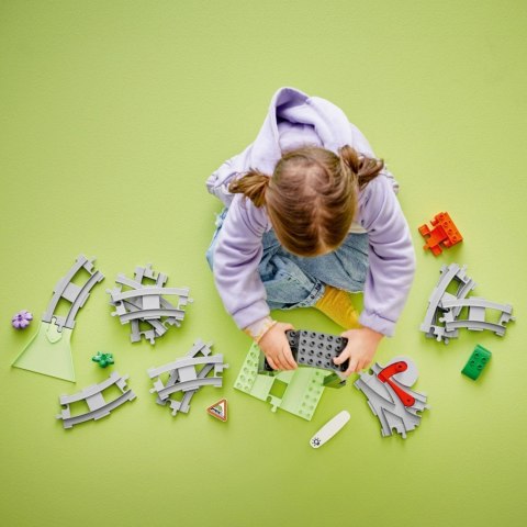 Klocki DUPLO 10425 Tunel i tory kolejowe - zestaw rozszerzający LEGO Klocki DUPLO 10425 Tunel i tory kolejowe - zestaw rozszerzający LEGO