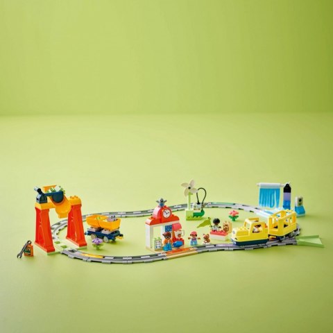 Klocki DUPLO 10428 Duży interaktywny pociąg miejski LEGO Klocki DUPLO 10428 Duży interaktywny pociąg miejski LEGO