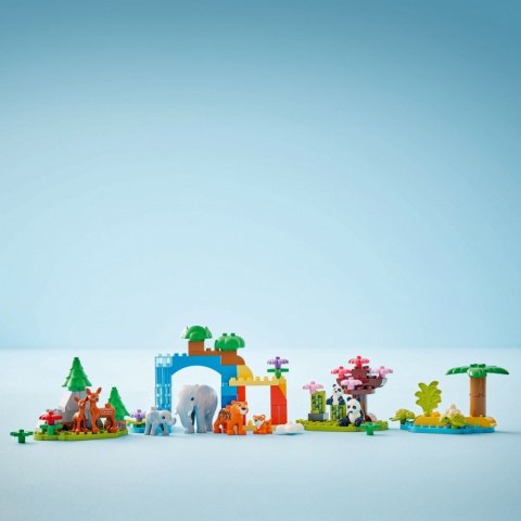 Klocki DUPLO 10446 Rodziny dzikich zwierząt 3 w 1 LEGO Klocki DUPLO 10446 Rodziny dzikich zwierząt 3 w 1 LEGO