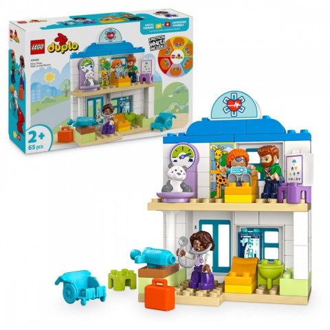 Klocki DUPLO 10449 Pierwszy raz: Wizyta u lekarza LEGO Klocki DUPLO 10449 Pierwszy raz: Wizyta u lekarza LEGO