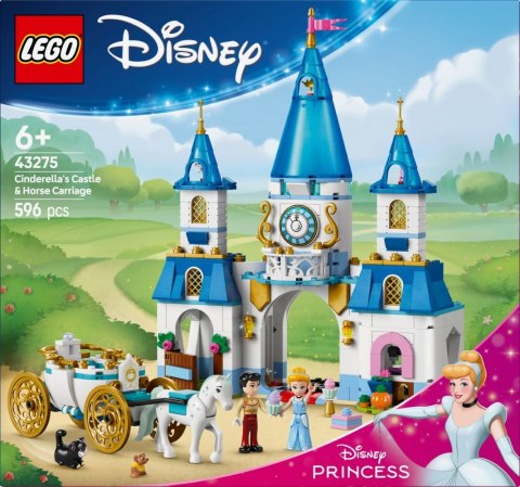 Klocki Disney 43275 Zamek Kopciuszka i kareta LEGO Klocki Disney 43275 Zamek Kopciuszka i kareta LEGO