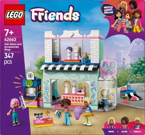 Klocki Friends 42662 Salon fryzjerski i sklep z ozdobami LEGO Klocki Friends 42662 Salon fryzjerski i sklep z ozdobami LEGO