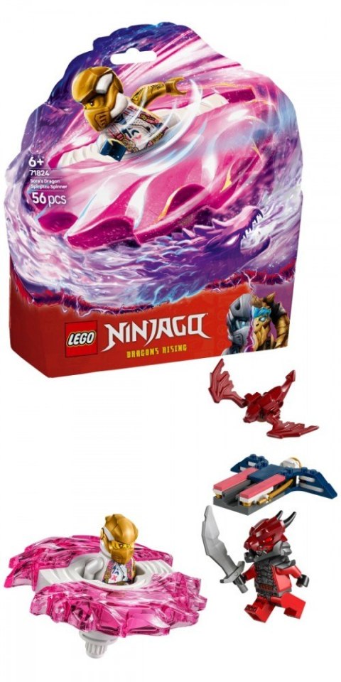 Klocki Ninjago 71824 Smoczy spinner Spinjitzu Sory LEGO Klocki Ninjago 71824 Smoczy spinner Spinjitzu Sory LEGO
