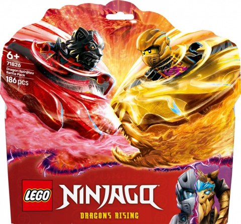 Klocki Ninjago 71826 Smocze Spinjitzu - zestaw bitewny LEGO Klocki Ninjago 71826 Smocze Spinjitzu - zestaw bitewny LEGO