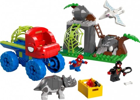 Klocki SPIDEY 11199 Misja ratunkowa zespołu Spidey'ego w dinoterenówce LEGO Klocki SPIDEY 11199 Misja ratunkowa zespołu Spidey'ego w dinoterenówce LEGO
