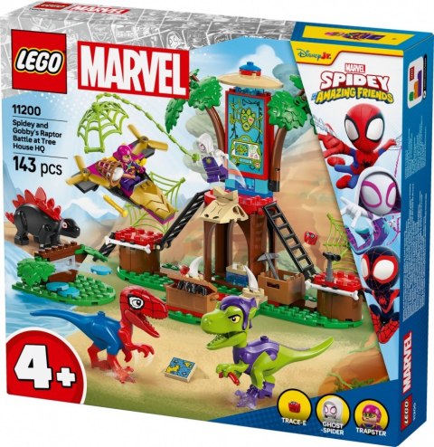 Klocki SPIDEY 11200 Bitwa Spidey'ego i Gobby'ego przy domku na drzewie LEGO Klocki SPIDEY 11200 Bitwa Spidey'ego i Gobby'ego przy domku na drzewie LEGO