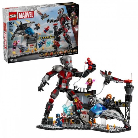 Klocki Super Heroes 76314 Kapitan Ameryka: Wojna bohaterów - bitwa LEGO Klocki Super Heroes 76314 Kapitan Ameryka: Wojna bohaterów - bitwa LEGO