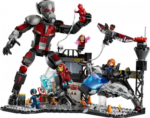 Klocki Super Heroes 76314 Kapitan Ameryka: Wojna bohaterów - bitwa LEGO Klocki Super Heroes 76314 Kapitan Ameryka: Wojna bohaterów - bitwa LEGO