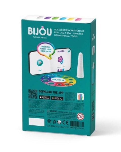 Masa Plastyczna Hey Clay Bijou Flower Rings Tm Toys Masa Plastyczna Hey Clay Bijou Flower Rings Tm Toys