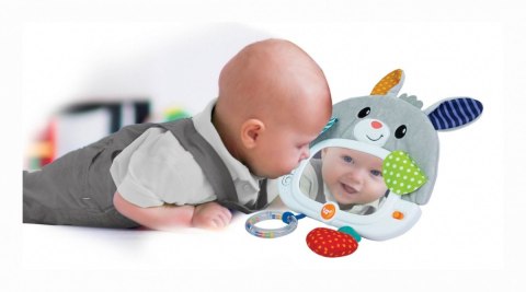 Pozytywka Króliczek z lusterkiem na rame łóżeczka Smily Play Pozytywka Króliczek z lusterkiem na rame łóżeczka Smily Play