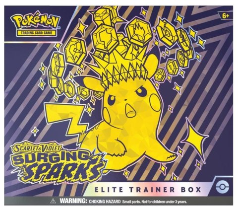 Zestaw Scarlet & Violet Surging Sparks Elite Trainer Box Pokemon TCG Zestaw Scarlet & Violet Surging Sparks Elite Trainer Box Pokemon TCG