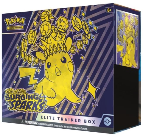 Zestaw Scarlet & Violet Surging Sparks Elite Trainer Box Pokemon TCG Zestaw Scarlet & Violet Surging Sparks Elite Trainer Box Pokemon TCG