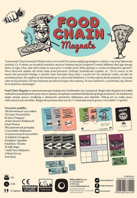 Gra Food Chain Magnate (PL) Portal Games Gra Food Chain Magnate (PL) Portal Games