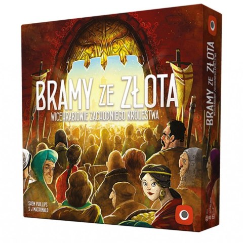 Gra Wicehrabiowie Zachodniego Królestwa: Bramy ze Złota Portal Games Gra Wicehrabiowie Zachodniego Królestwa: Bramy ze Złota Portal Games