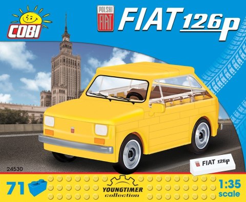 Klocki 71 elementów Polski Fiat 126P Cobi Klocki Klocki 71 elementów Polski Fiat 126P Cobi Klocki
