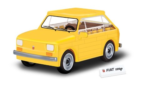 Klocki 71 elementów Polski Fiat 126P Cobi Klocki Klocki 71 elementów Polski Fiat 126P Cobi Klocki