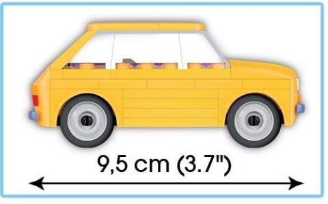Klocki 71 elementów Polski Fiat 126P Cobi Klocki Klocki 71 elementów Polski Fiat 126P Cobi Klocki