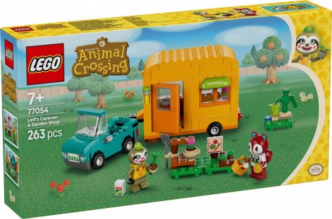 Klocki Animal Crossing 77054 Leif i jego karawan oraz sklep ogrodniczy LEGO Klocki Animal Crossing 77054 Leif i jego karawan oraz sklep ogrodniczy LEGO