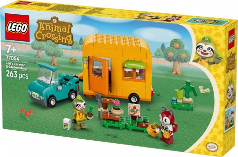 Klocki Animal Crossing 77054 Leif i jego karawan oraz sklep ogrodniczy LEGO Klocki Animal Crossing 77054 Leif i jego karawan oraz sklep ogrodniczy LEGO