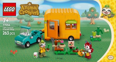 Klocki Animal Crossing 77054 Leif i jego karawan oraz sklep ogrodniczy LEGO Klocki Animal Crossing 77054 Leif i jego karawan oraz sklep ogrodniczy LEGO
