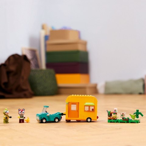 Klocki Animal Crossing 77054 Leif i jego karawan oraz sklep ogrodniczy LEGO Klocki Animal Crossing 77054 Leif i jego karawan oraz sklep ogrodniczy LEGO