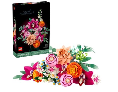 Klocki Botanicals 10342 Piękny bukiet różowych kwiatów LEGO Klocki Botanicals 10342 Piękny bukiet różowych kwiatów LEGO