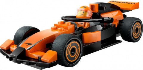 Klocki City 60442 F1 Kierowca i bolid McLaren LEGO Klocki City 60442 F1 Kierowca i bolid McLaren LEGO