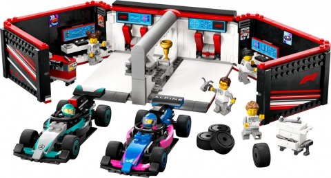 Klocki City 60444 F1 Garaż i bolidy Mercedes-AMG i Alpine LEGO Klocki City 60444 F1 Garaż i bolidy Mercedes-AMG i Alpine LEGO