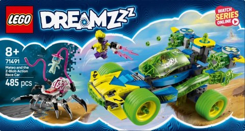 Klocki DREAMZzz 71491 Samochód wyścigowy Mateo i Z-Bloba LEGO Klocki DREAMZzz 71491 Samochód wyścigowy Mateo i Z-Bloba LEGO