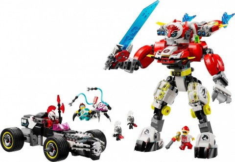 Klocki DREAMZzz 71497 Tygrysi mech Coopera i hot rod Zero LEGO Klocki DREAMZzz 71497 Tygrysi mech Coopera i hot rod Zero LEGO