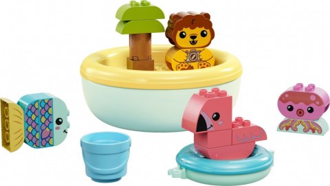 Klocki DUPLO 10966 Zabawa w kąpieli: pływająca wyspa ze zwierzątkami LEGO