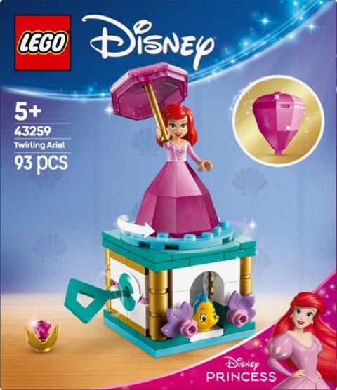Klocki Disney 43259 Wirująca Arielka LEGO Klocki Disney 43259 Wirująca Arielka LEGO