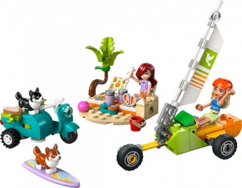 Klocki Friends 42641 Przygoda z surfującymi psami i skuterem LEGO Klocki Friends 42641 Przygoda z surfującymi psami i skuterem LEGO