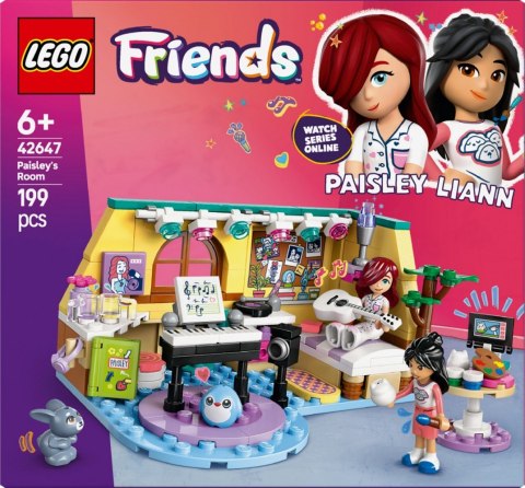 Klocki Friends 42647 Pokój Paisley LEGO Klocki Friends 42647 Pokój Paisley LEGO