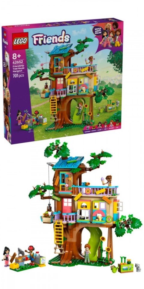 Klocki Friends 42652 Spotkanie w domku na Drzewie Przyjaźni LEGO Klocki Friends 42652 Spotkanie w domku na Drzewie Przyjaźni LEGO