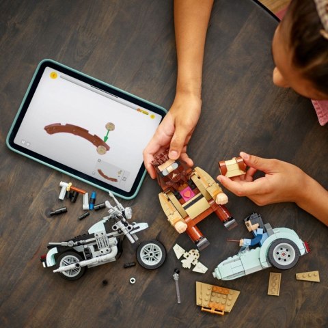 Klocki Harry Potter 76443 Przejażdżka motocyklowa Hagrida i Harry'ego LEGO Klocki Harry Potter 76443 Przejażdżka motocyklowa Hagrida i Harry'ego LEGO